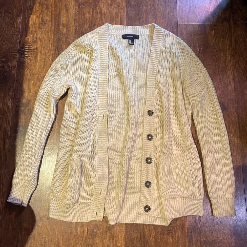 oversized cardigan